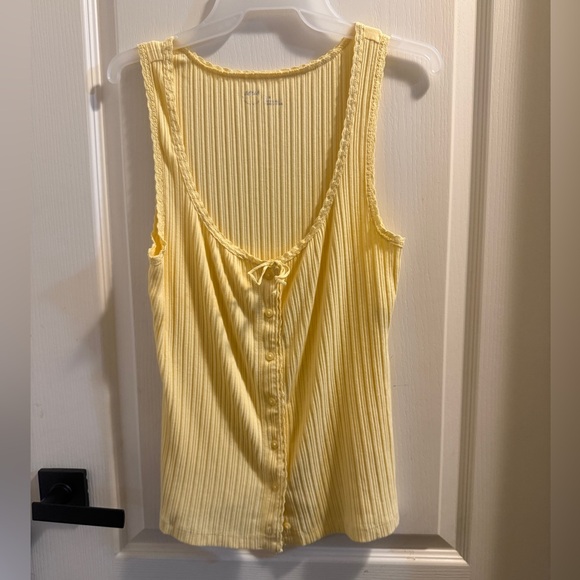aerie Tops - Aerie Yellow Tank Top